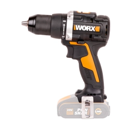 Дрель-шуруповерт WORX WX102.9 20V (60Нм) бесщеточная аккумуляторная 