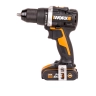 Монтажный набор WORX: Дрель-шуруповерт аккумуляторная WX102 + Фонарь WX027.9 + Сабельная пила WORX + Дисковая пила компактная WX439