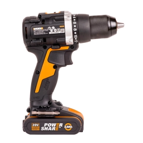 Дрель-шуруповерт WORX WX102 20V (60Hм) аккумуляторная бесщеточная