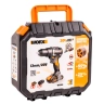 Монтажный набор WORX: Дрель-шуруповерт аккумуляторная WX102 + Фонарь WX027.9 + Сабельная пила WORX + Дисковая пила компактная WX439