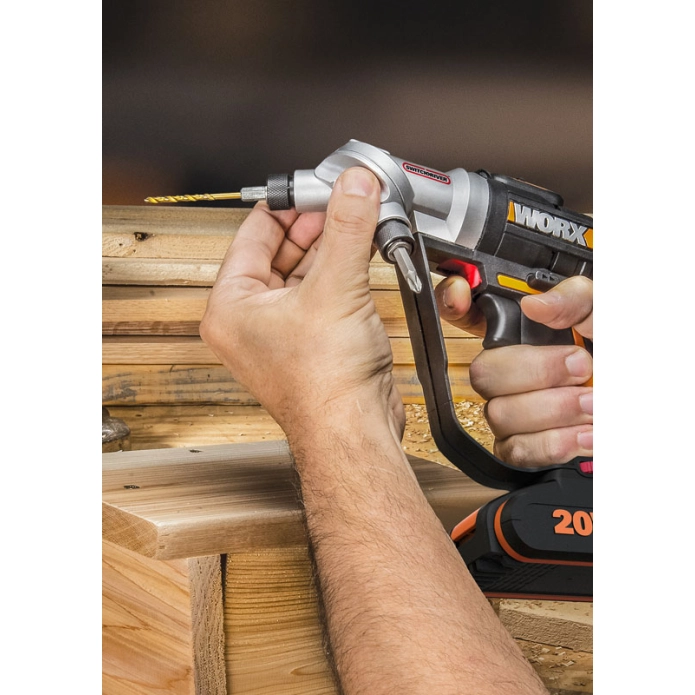Дрель-шуруповерт WORX Switchdriver WX176.2 (2Ач) аккумуляторная 