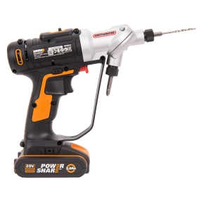 Аккумуляторный комплект WORX: Дрель-шуруповерт Switchdriver WX176.2 (20V) + Дисковая пила WX529.9 (150мм)