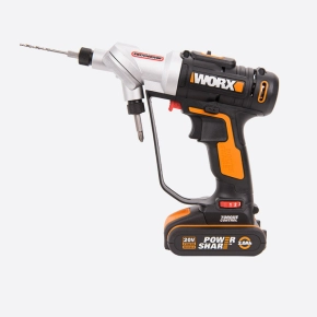 Аккумуляторный комплект WORX: Дрель-шуруповерт Switchdriver WX176.2 (20V) + Дисковая пила WX529.9 (150мм)