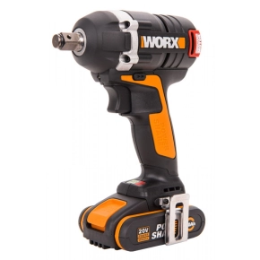 Гайковерт бесщеточный ударный WORX WX279 20V (300Нм) аккумуляторный 
