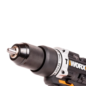 Дрель-шуруповерт ударная WORX WX352.9 20V (60Нм) аккумуляторная бесщеточная, без АКБ и ЗУ