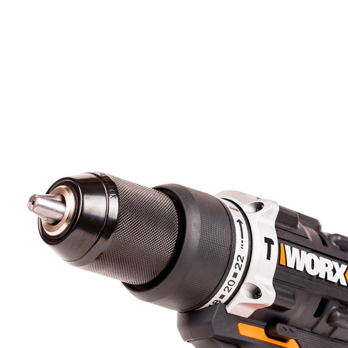 Дрель-шуруповерт ударная WORX WX352.9 20V 60Нм аккумуляторная бесщеточная