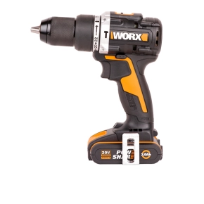 Дрель-шуруповерт ударная WORX WX352 20V (60Нм) аккумуляторная бесщеточная