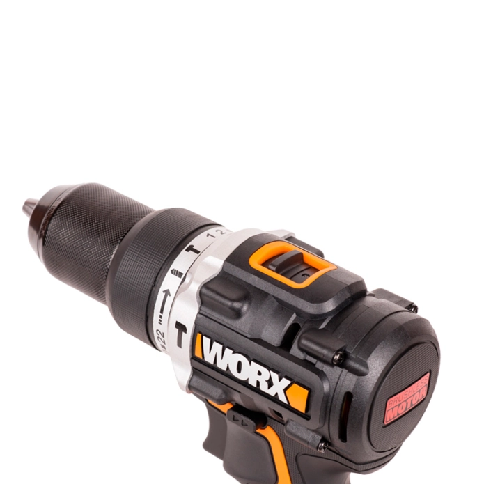 Дрель-шуруповерт бесщеточная ударная WORX WX352 20V (60Нм) аккумуляторная