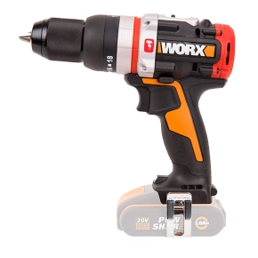 Дрель-шуруповерт бесщеточная ударная WORX WX354.9 20V (60Нм) аккумуляторная