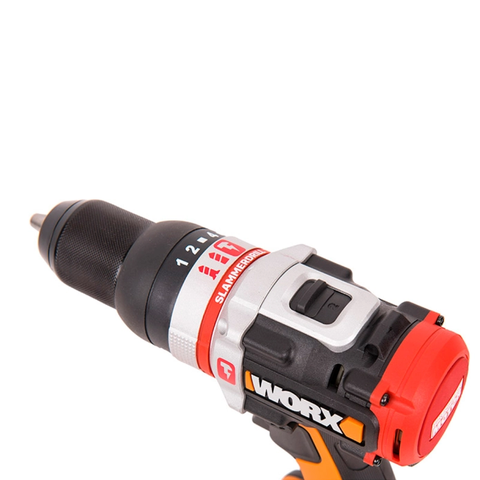 Дрель-шуруповерт бесщеточная ударная WORX WX354.9 20V (60Нм) аккумуляторная