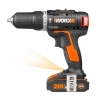 Дрель-шуруповерт ударная WORX WX367.1 20V 40Нм бесщеточная аккумуляторная