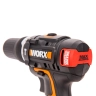 Дрель-шуруповерт ударная WORX WX367 20V (40Нм) бесщеточная аккумуляторная
