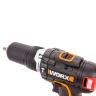 Дрель-шуруповерт ударная WORX WX367 20V (40Нм) бесщеточная аккумуляторная
