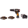 Дрель-шуруповерт ударная WORX WX367 20V (40Нм) бесщеточная аккумуляторная
