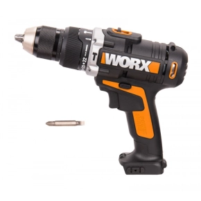 Дрель-шуруповерт ударная WORX WX372.9 20V (50Нм) аккумуляторная, без АКБ и ЗУ