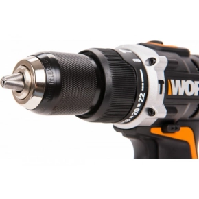 Дрель-шуруповерт ударная WORX WX373.9 20V (60Нм) аккумуляторная бесщеточная, без АКБ и ЗУ