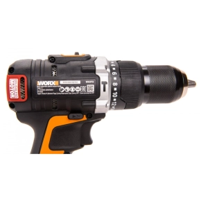 Дрель-шуруповерт ударная WORX WX373.9 20V (60Нм) аккумуляторная бесщеточная, без АКБ и ЗУ