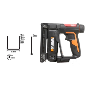 Степлер WORX WX843 20V аккумуляторный