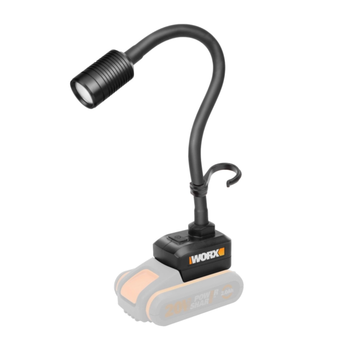 Комбо-набор: Дрель-шуруповерт аккумуляторная WORX WX101.9 + Фонарь аккумуляторный WORX WX028.9