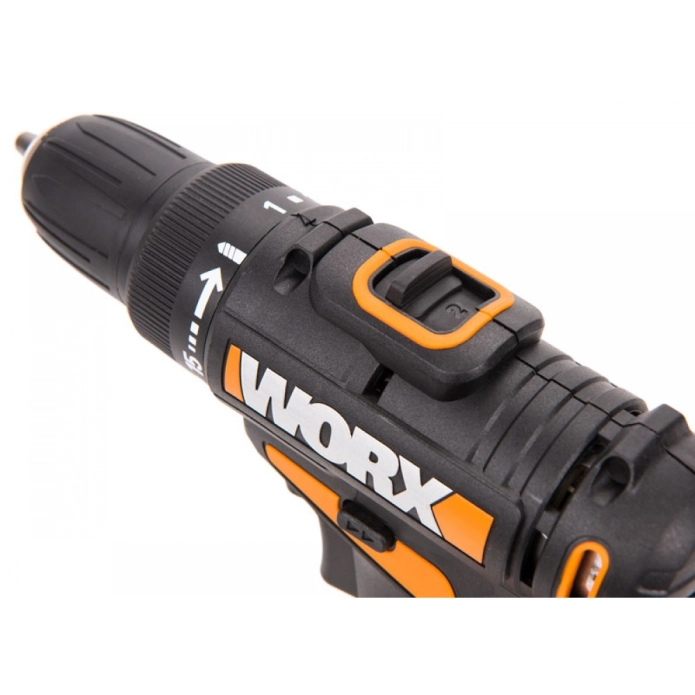 Комбо-набор: Дрель-шуруповерт аккумуляторная WORX WX101.9 + Фонарь аккумуляторный WORX WX028.9