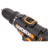 Комбо-набор: Дрель-шуруповерт аккумуляторная WORX WX101.9 + Фонарь аккумуляторный WORX WX028.9