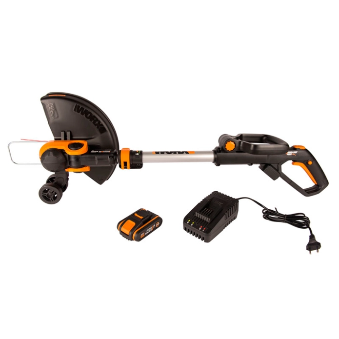 Триммер WORX WG163E.2 20V (30см) аккумуляторный