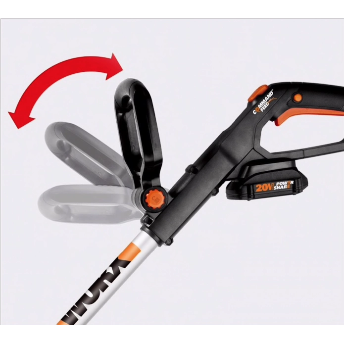 Триммер WORX WG163E.2 20V (30см) аккумуляторный