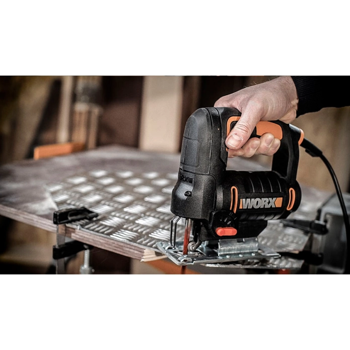 Комплект WORX: Лобзик электрический WX477.1 + Угловая шлифмашина (болгарка) WX713