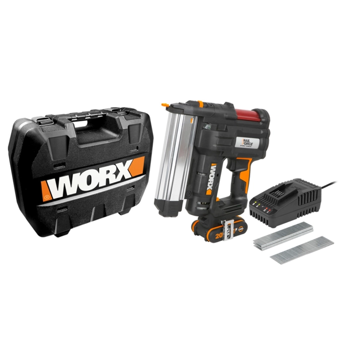 Гвоздезабивной пистолет WORX WX840 20V аккумуляторный