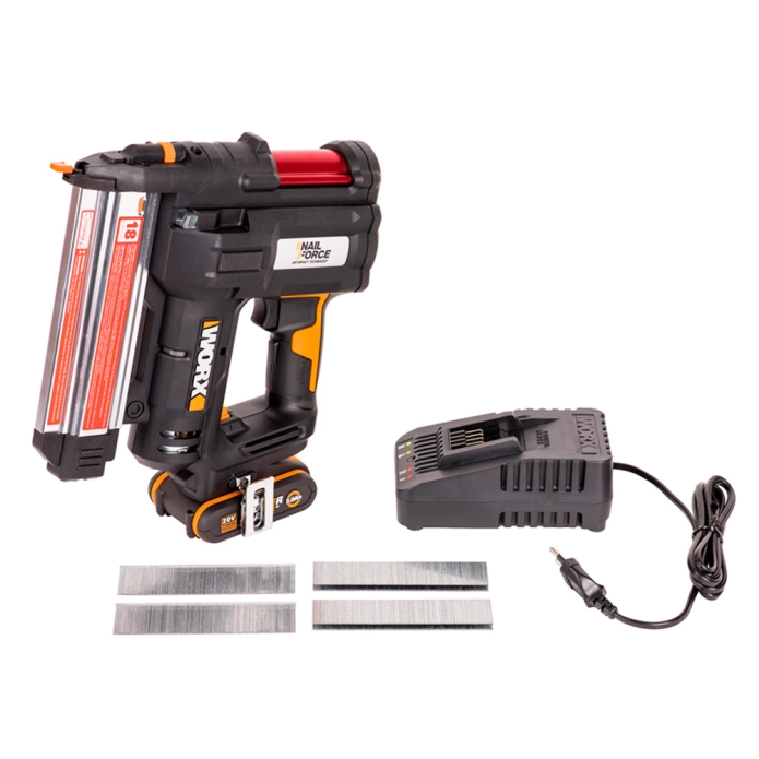Гвоздезабивной пистолет WORX WX840 20V аккумуляторный