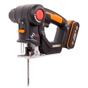 Лобзик-сабельная пила 2 в 1 WORX Axis WX550 20V, щеточный аккумуляторный