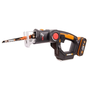 Лобзик-сабельная пила 2 в 1 WORX Axis WX550 20V, щеточный аккумуляторный