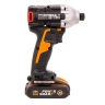 Винтоверт ударный бесщеточный WORX WX261 20V (230Нм) аккумуляторный 
