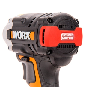 Винтоверт ударный бесщеточный WORX WX261 20V (230Нм) аккумуляторный 