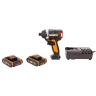 Винтоверт аккумуляторный, бесщеточный WORX WX292, 20В, 2Ач х2, кейс