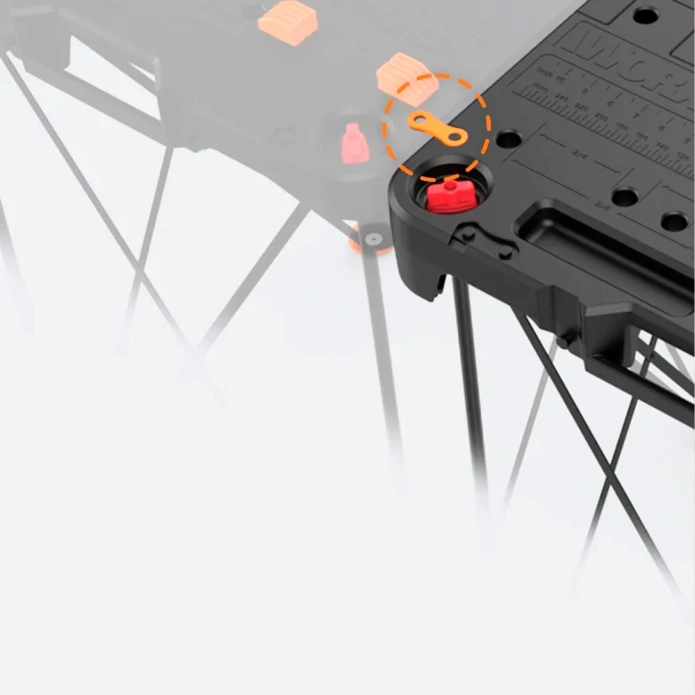 Рабочий стол складной верстак WORX WX066 Sidekick