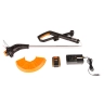 Газонокосилка аккумуляторная WORX WG748E + в подарок триммер аккумуляторный WORX WG157E