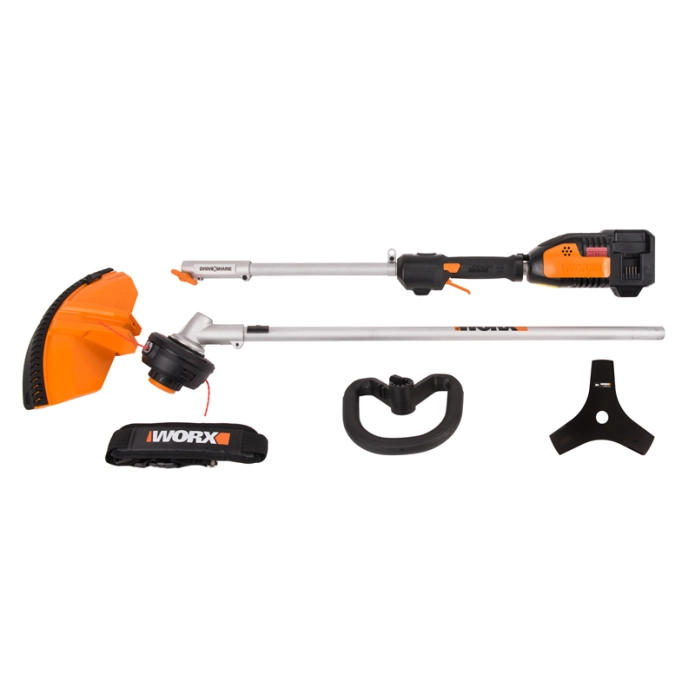 Триммер бесщеточный WORX WG186E.9 20V (38см) аккумуляторный