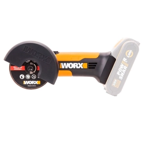 Угловая шлифмашина (болгарка) WORX WX801.9 20V (76мм) аккумуляторная