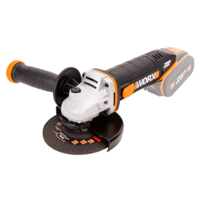 Угловая шлифмашина (болгарка) WORX WX803.9 20V (125мм) аккумуляторная 