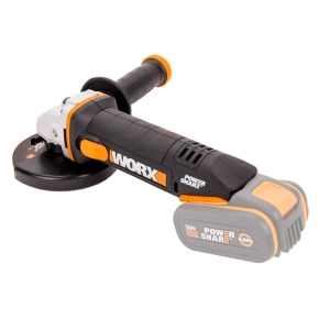 Угловая шлифмашина (болгарка) WORX WX803.9 20V (125мм) аккумуляторная 