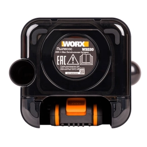 Пылесос для автомобиля WORX WX030 20V аккумуляторный