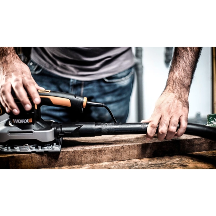 Виброшлифмашина WORX WX642.1 220V (270Вт) электрическая