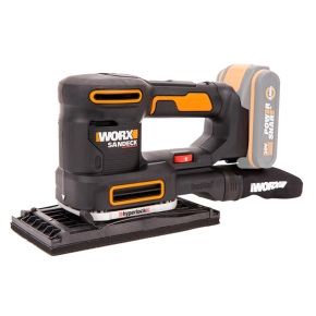 Виброшлифмашина WORX WX820.9 20V (50Вт) аккумуляторная 