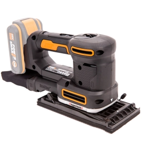 Виброшлифмашина WORX WX820.9 20V (50Вт) аккумуляторная 