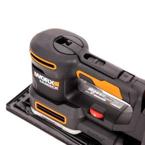 Виброшлифмашина WORX WX820.9 20V (50Вт) аккумуляторная 