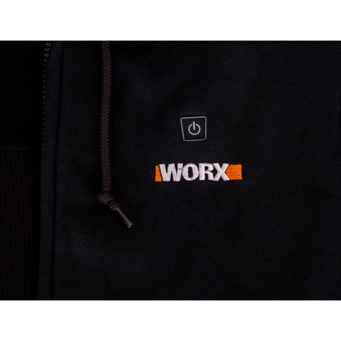 Толстовка с подогревом WORX WA4660 M черная