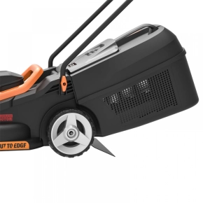 Комплект садовой техники WORX Аккумуляторная газонокосилка WG730E + Триммер аккумуляторный WORX WG157E.9
