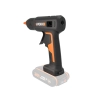  Клеевой пистолет аккумуляторный WORX WX045.9, 20В, без АКБ и ЗУ