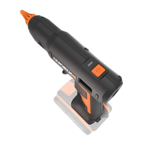 Клеевой пистолет аккумуляторный WORX WX045.9, 20В, без АКБ и ЗУ